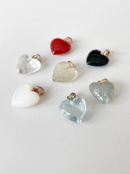 Heart Gemstone Pendant