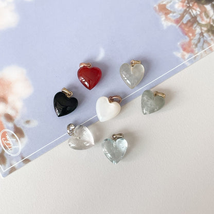 Heart Gemstone Pendant
