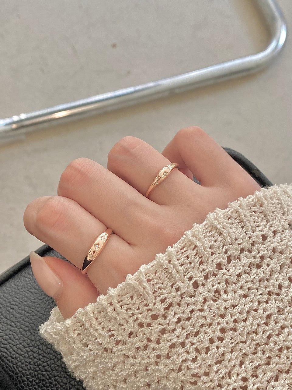 Starry Night Dome Ring