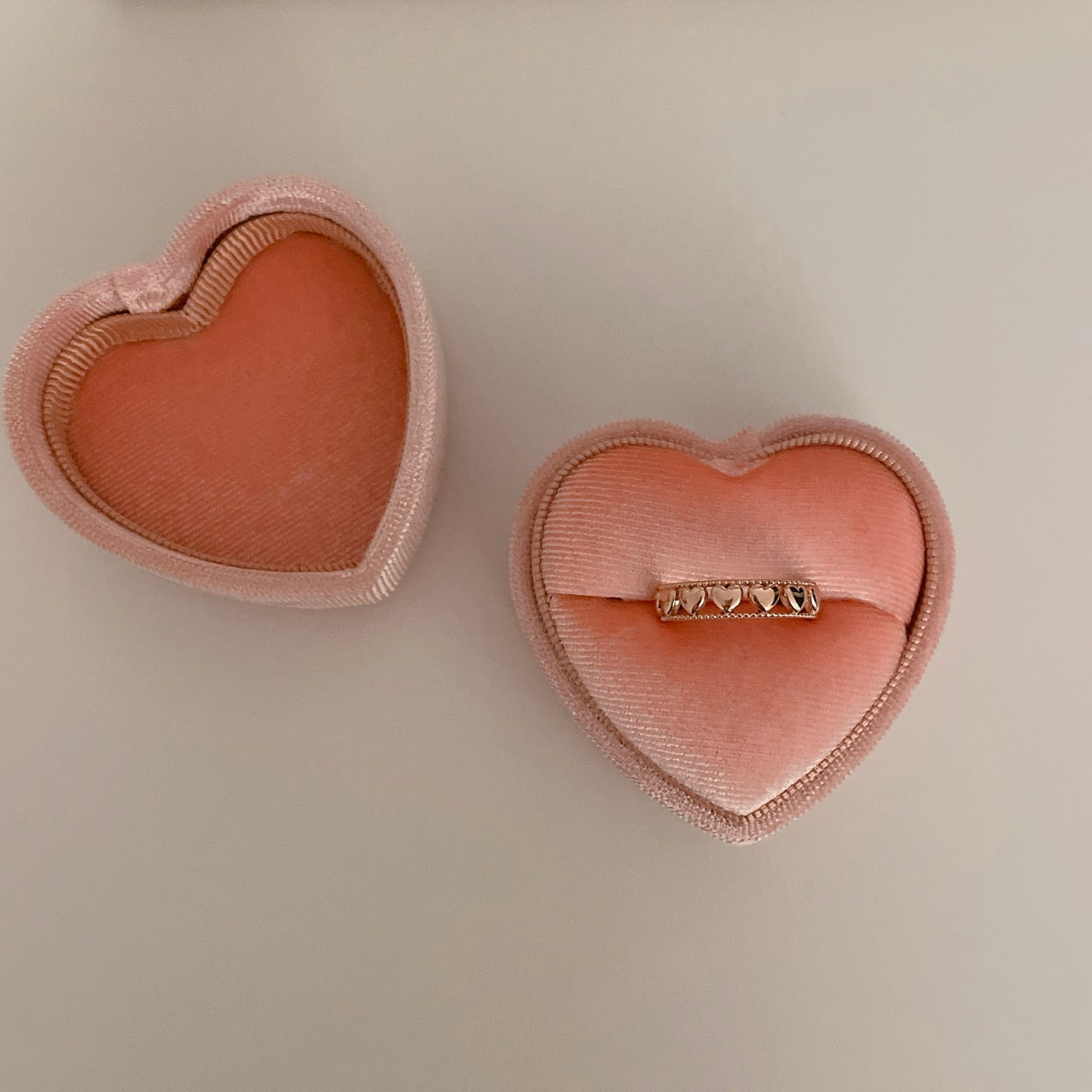 Heart Link Ring