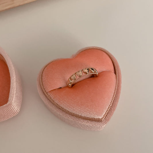 Heart Link Ring