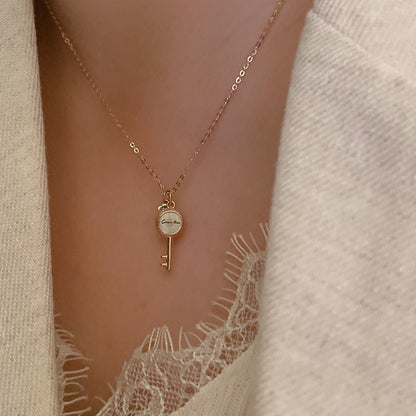 Key & Bear Necklace