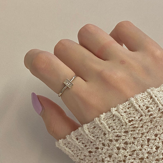 Cognac Diamond Ring