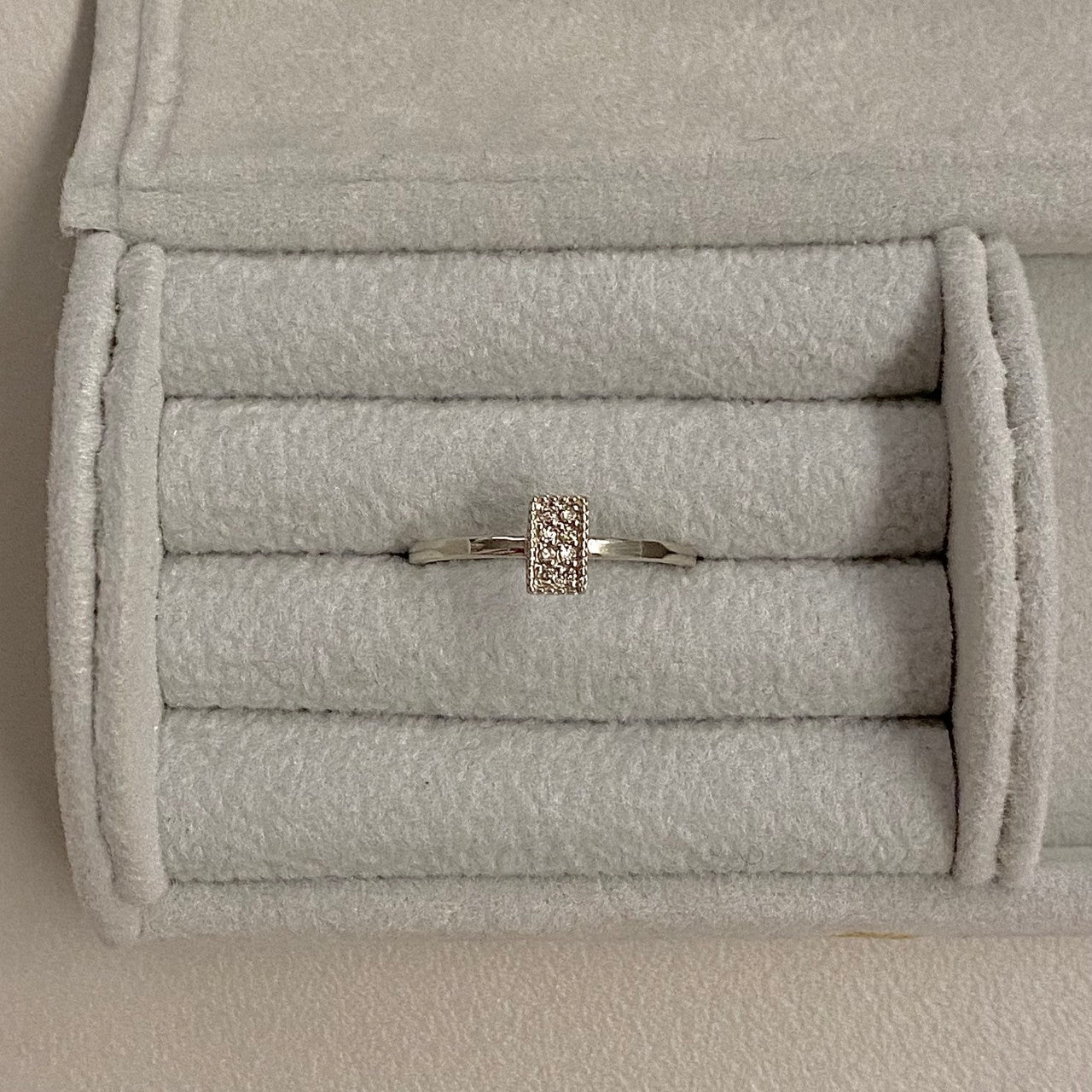 Cognac Diamond Ring