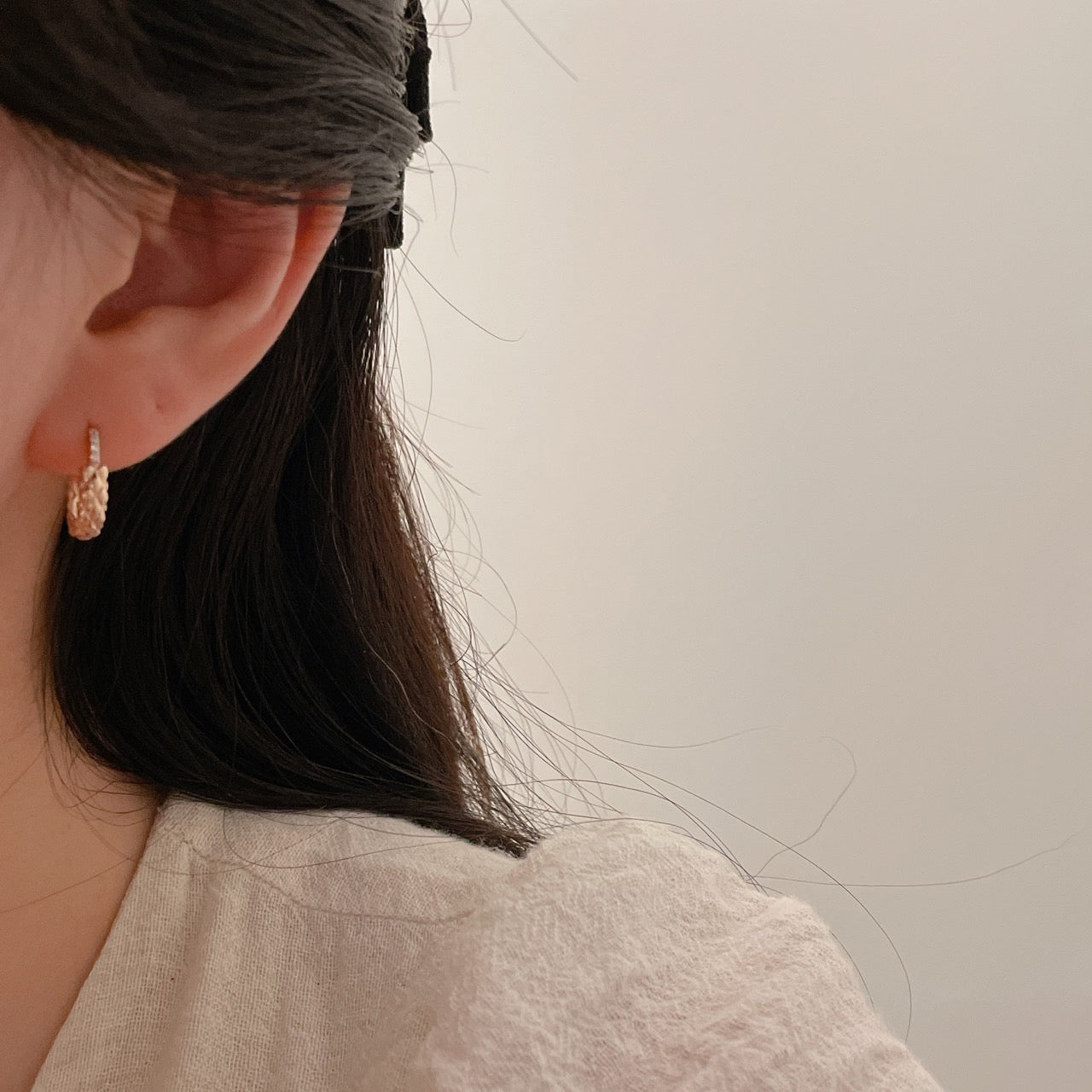 Rectangular Hoop Earrings