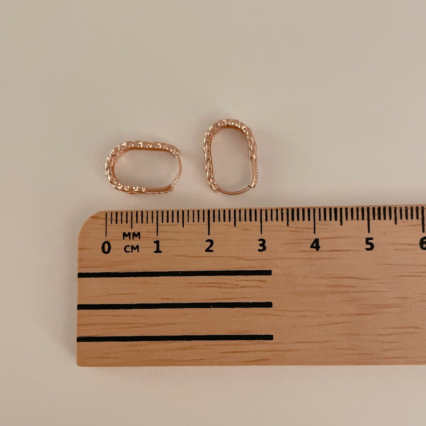 Rectangular Hoop Earrings