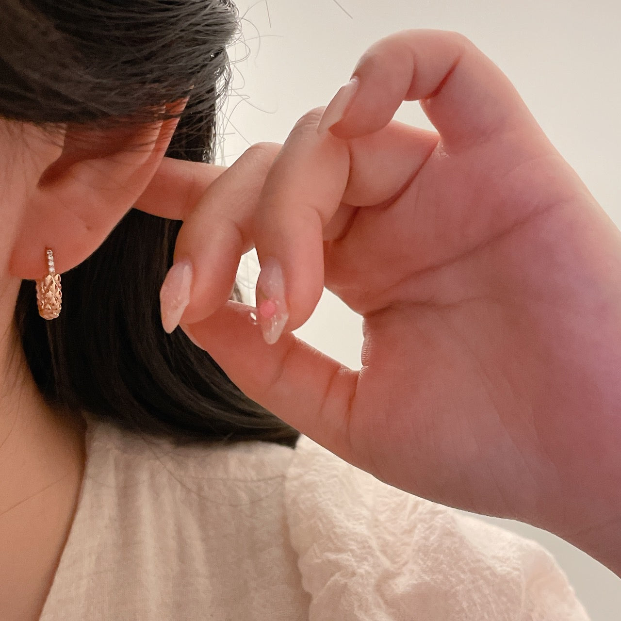 Rectangular Hoop Earrings