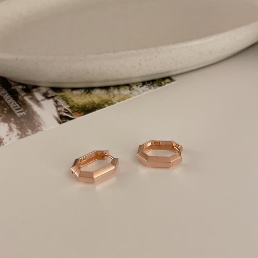 Geometric Hoop Earrings