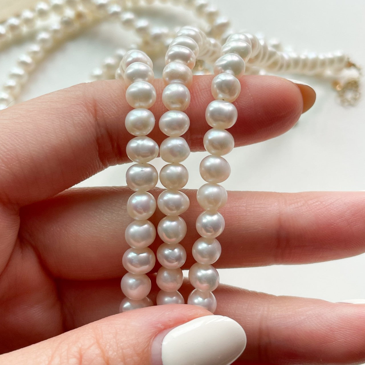 Potato Pearls Necklace