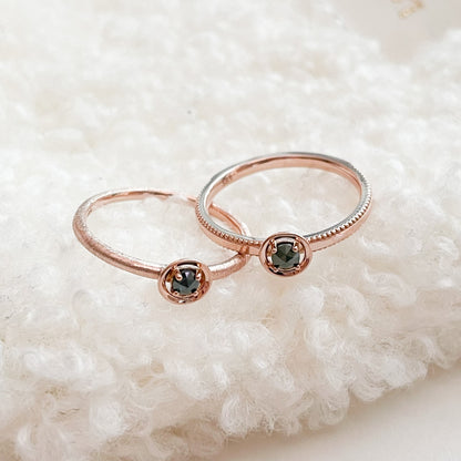 Rough Diamond Ring