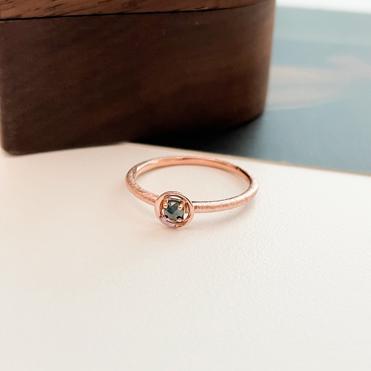 Rough Diamond Ring
