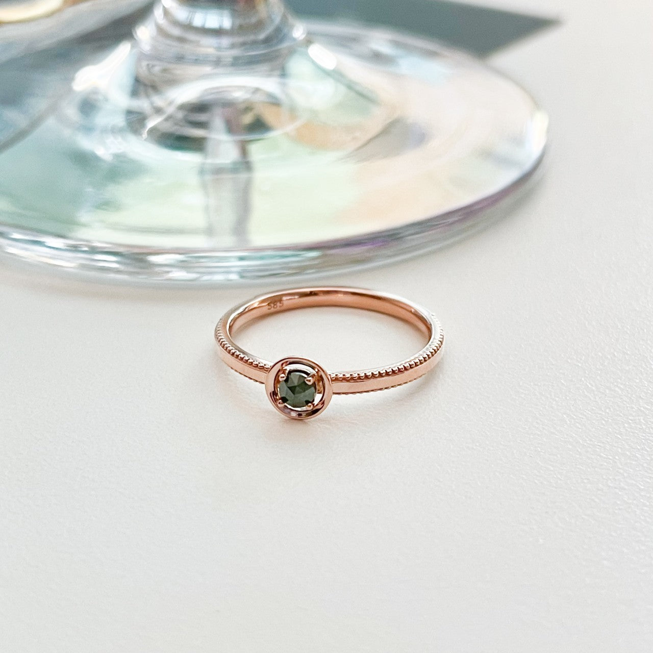 Rough Diamond Ring