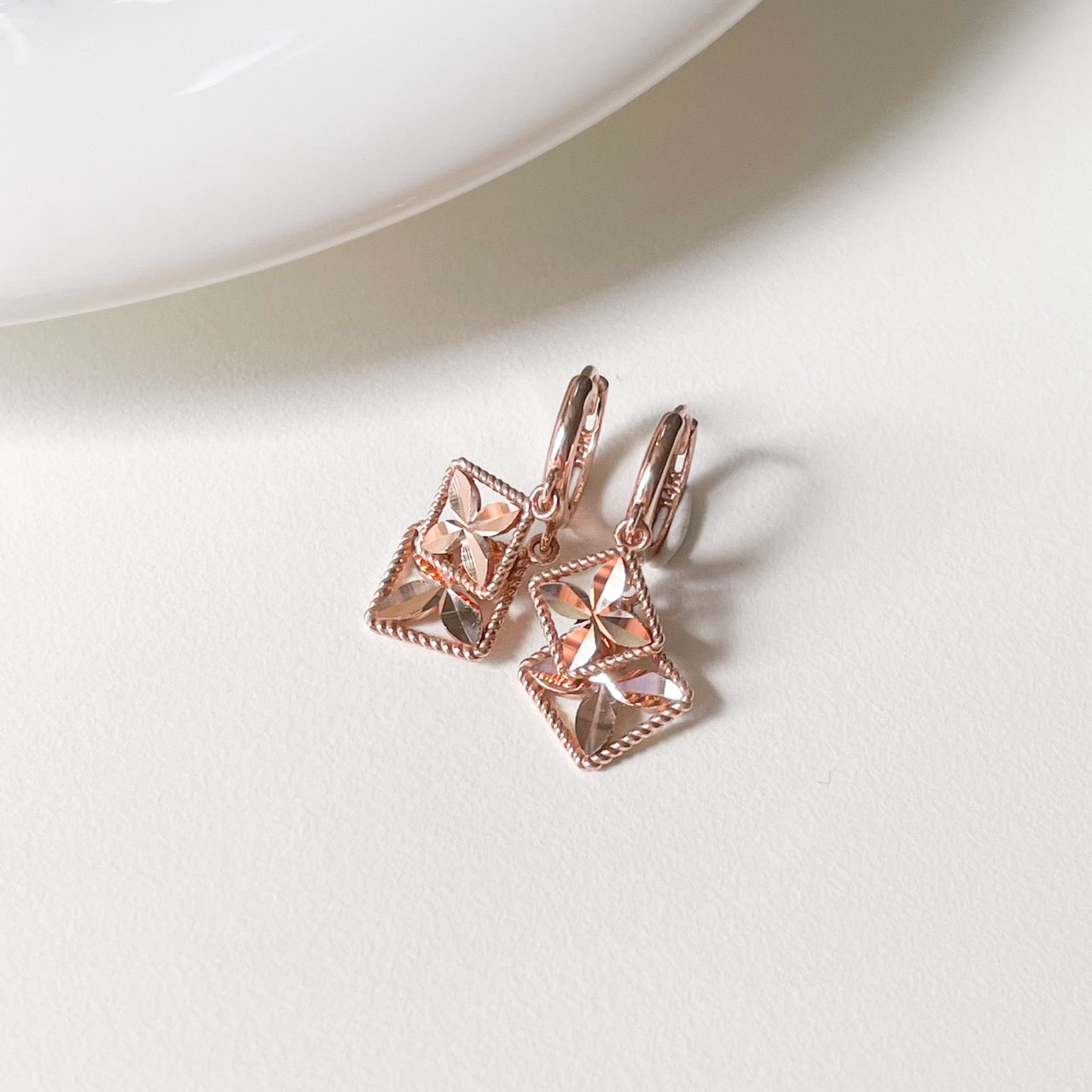 Flower Dangle Earrings