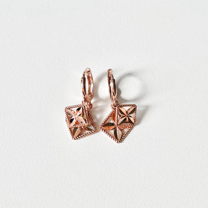Flower Dangle Earrings
