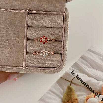 Epoxy Flower Ring