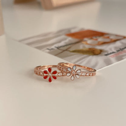 Epoxy Flower Ring