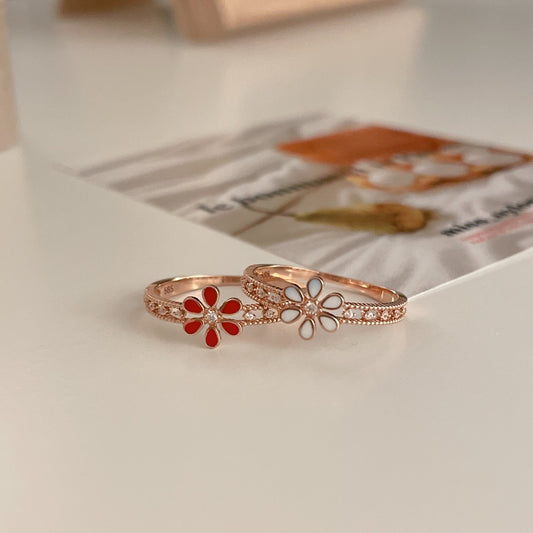 Epoxy Flower Ring