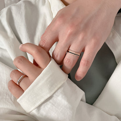 Epoxy Couple Ring Set