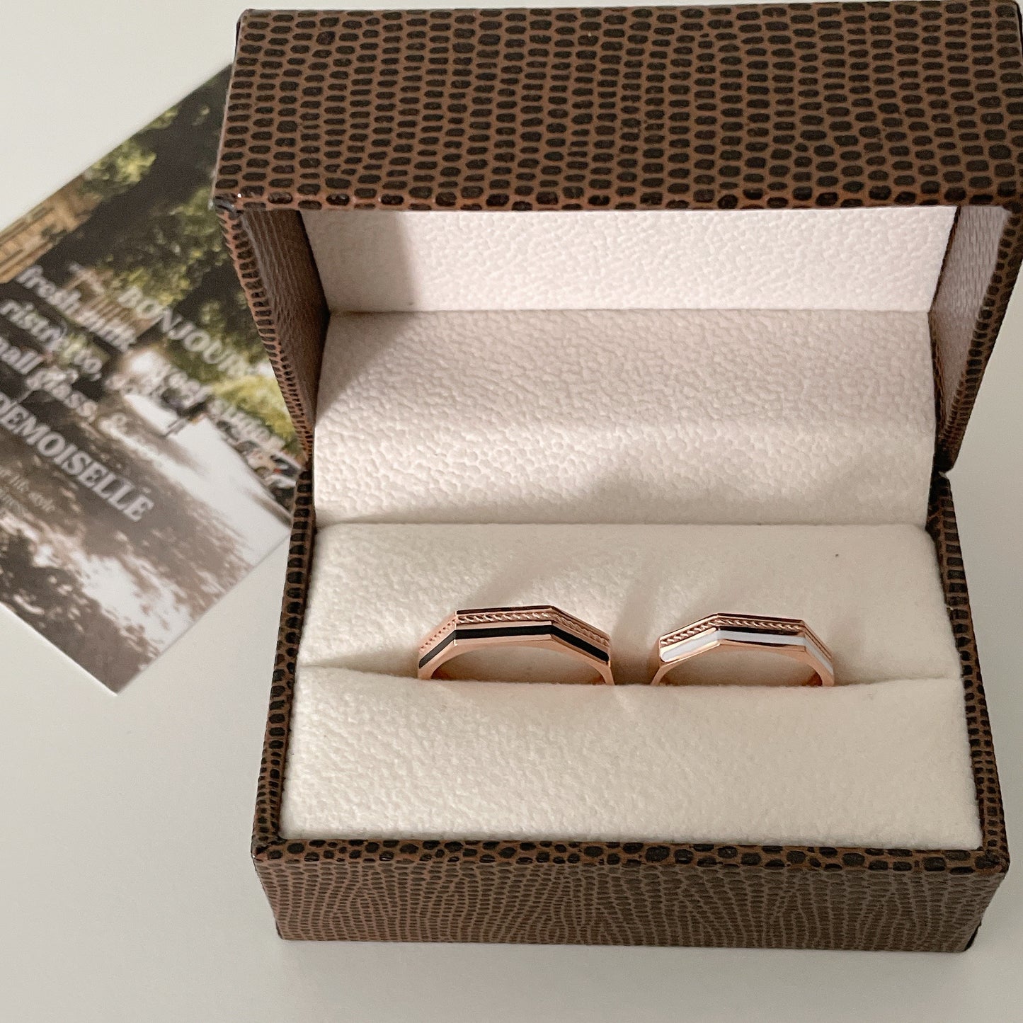 Epoxy Couple Ring Set