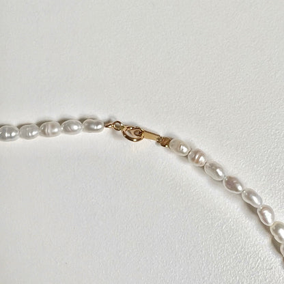 Rice Pearl Necklace