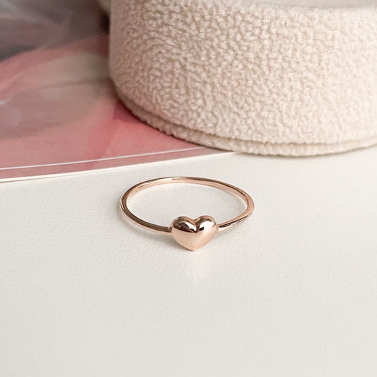 Slim Line Heart Ring