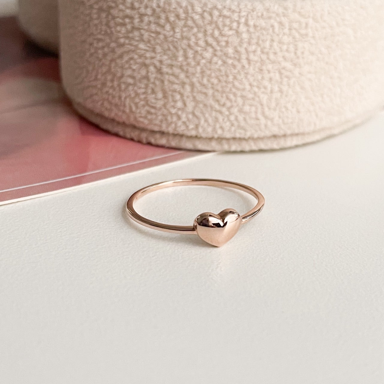 Slim Line Heart Ring