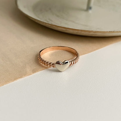Chain Heart Ring