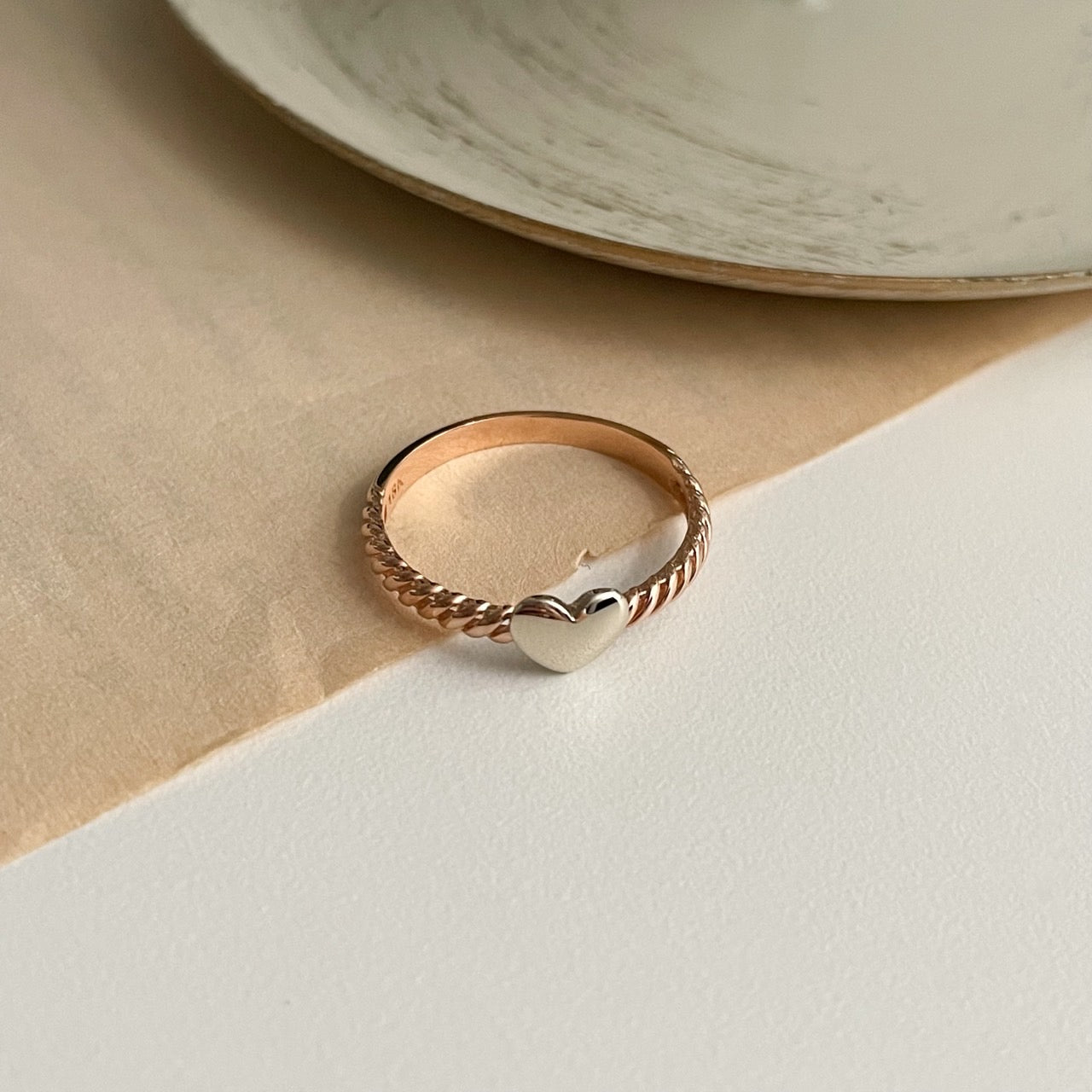 Chain Heart Ring