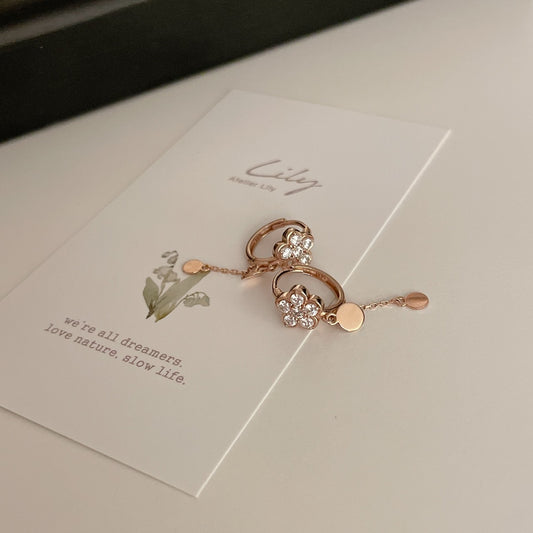 Flower Dangle Earrings