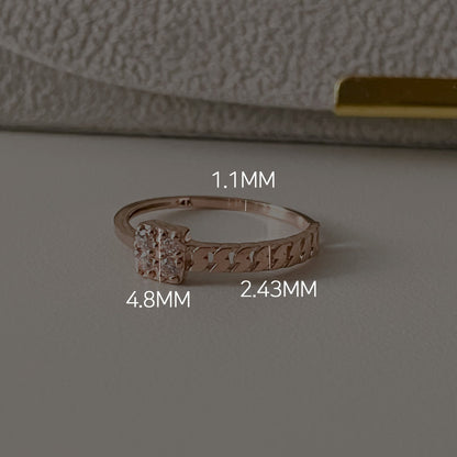 Square Half Chain Ring