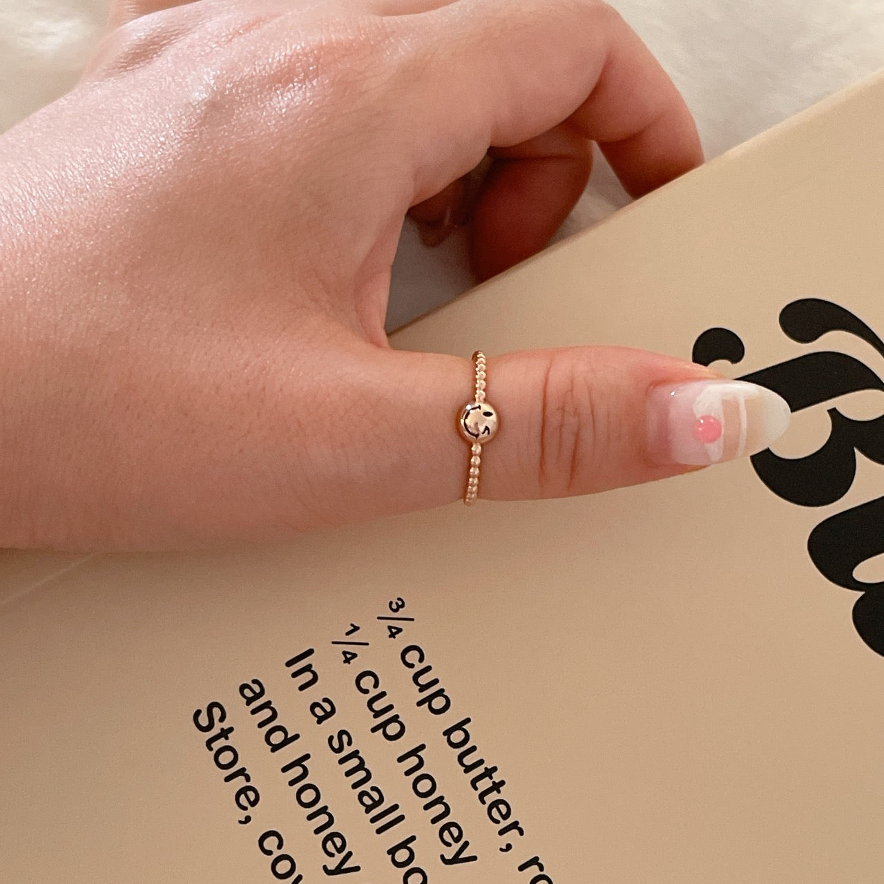 Smile Face Ring