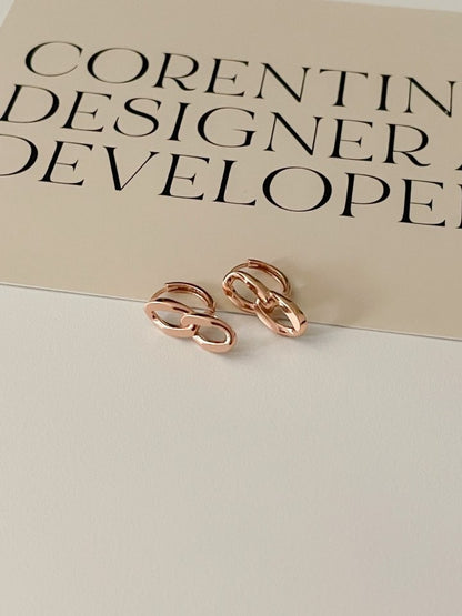 Double Chain Earrings