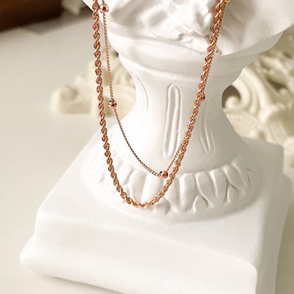 Double Row Necklace