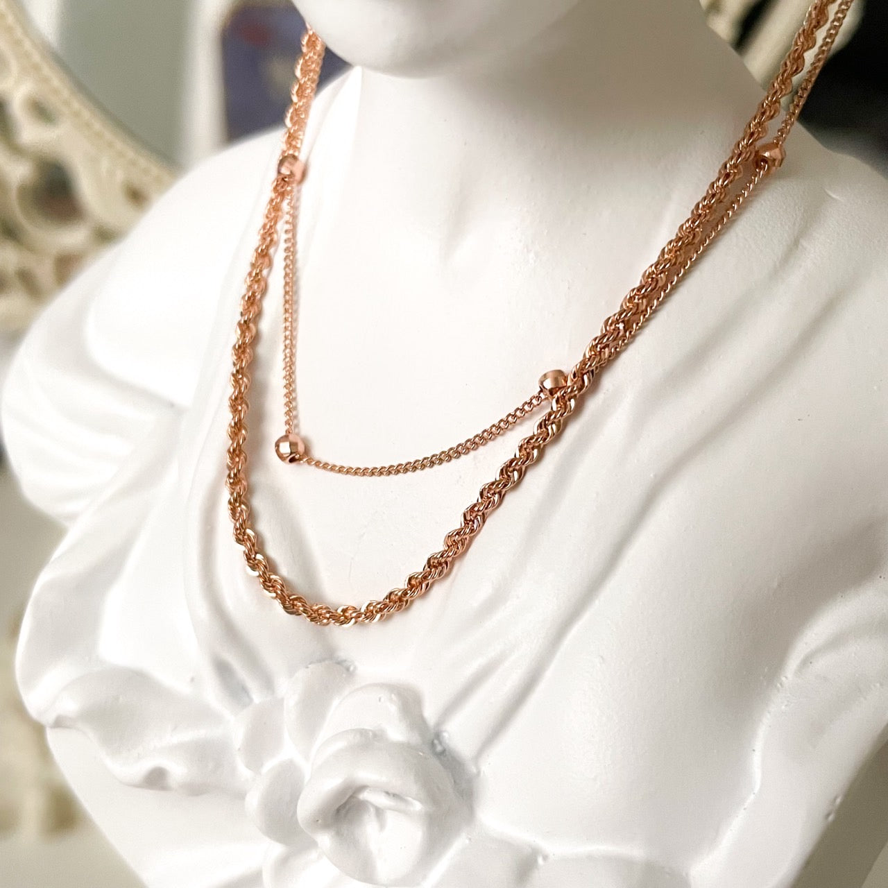 Double Row Necklace