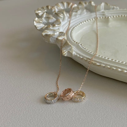 Three Ring Necklace