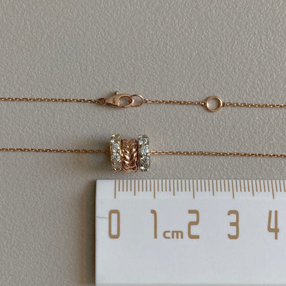 Three Ring Necklace