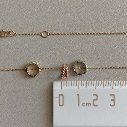 Three Ring Necklace