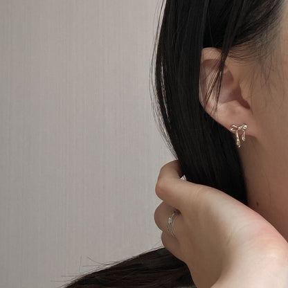 Bow Stud Earrings