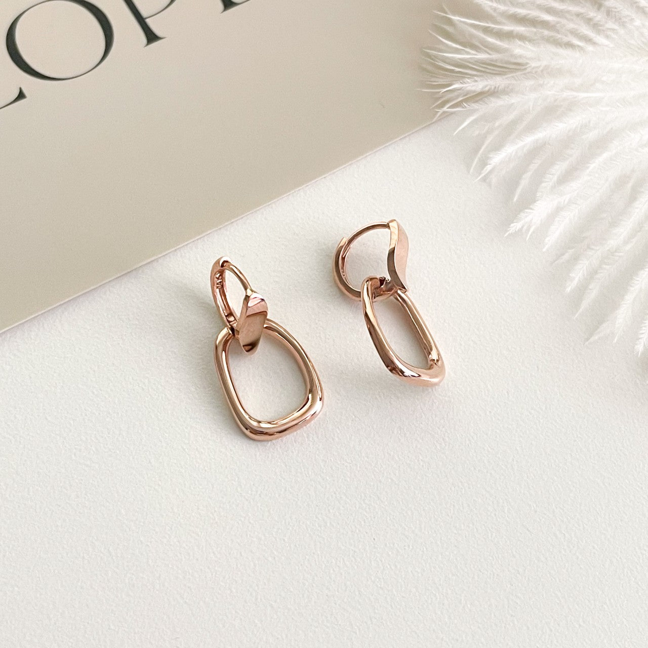 Paperclip Earrings