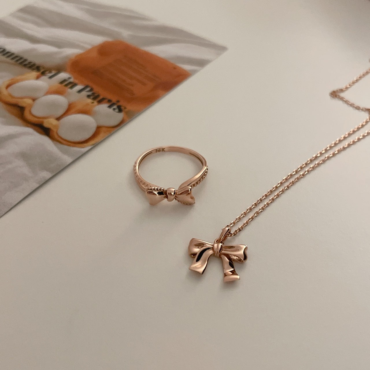 Bow Little Finger Ring