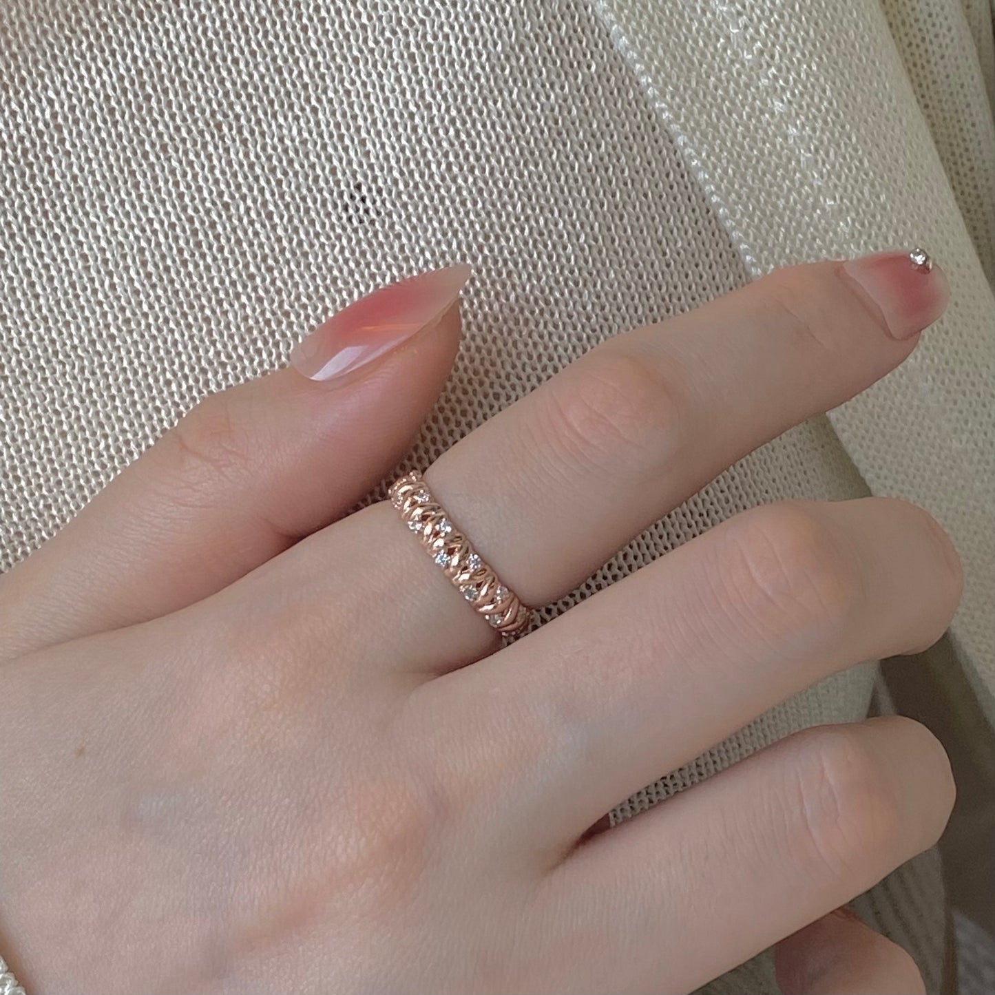 X Eternity Band Ring