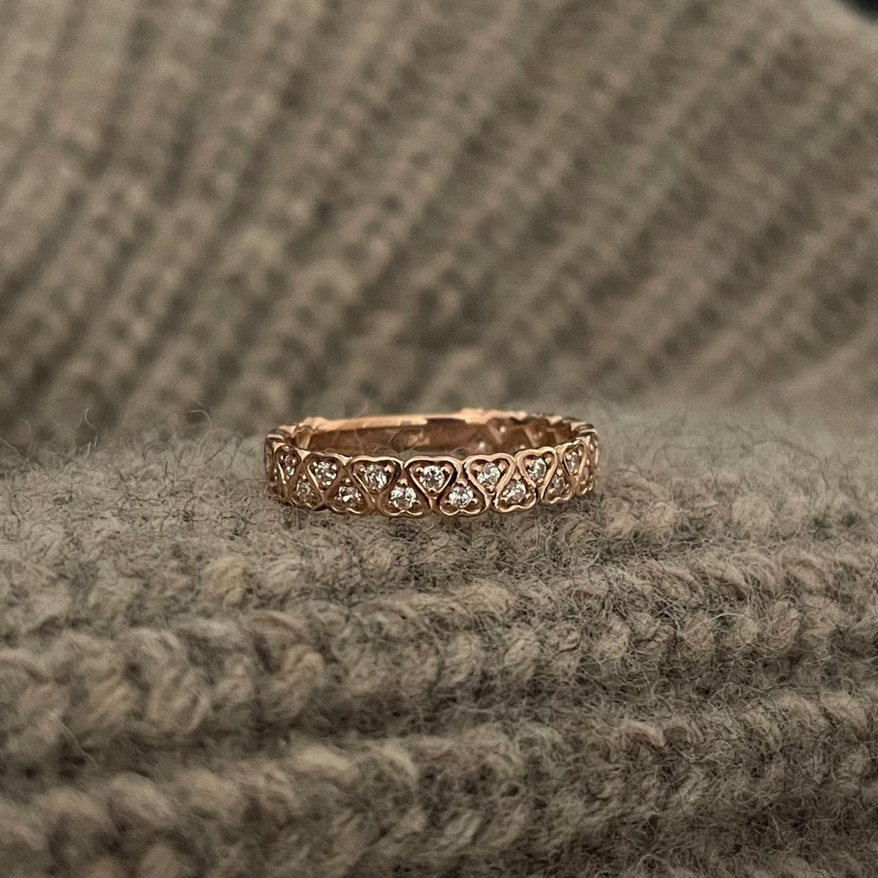 Heart Eternity Band Ring