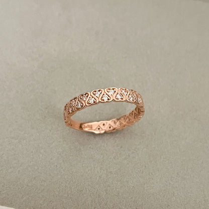 Heart Eternity Band Ring