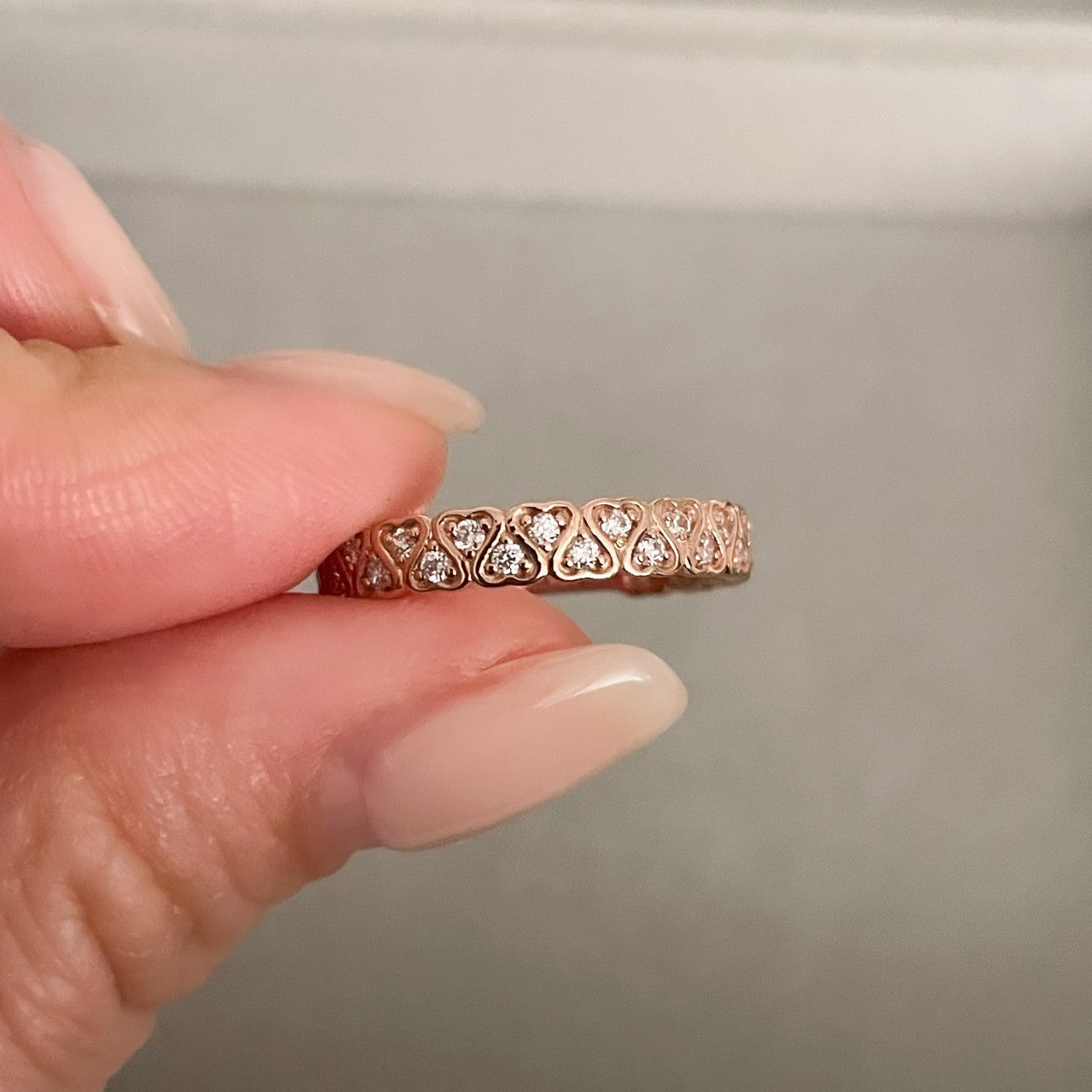 Heart Eternity Band Ring