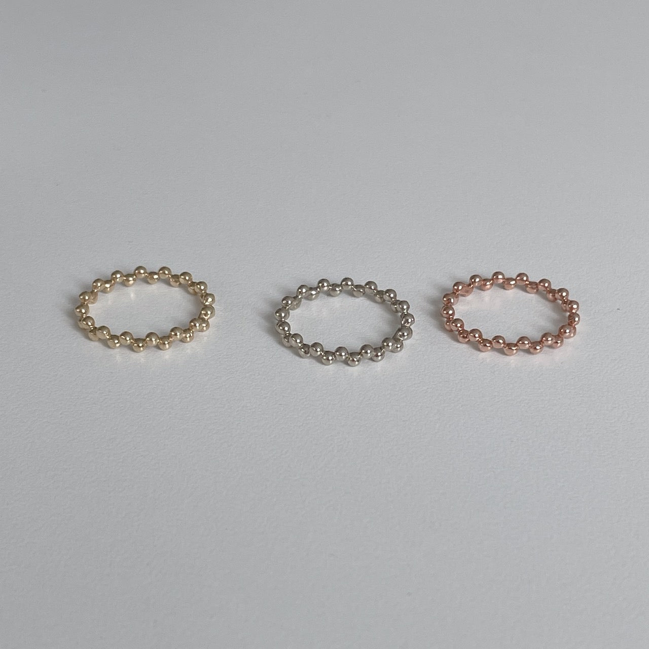 Beaded Zigzag Ring