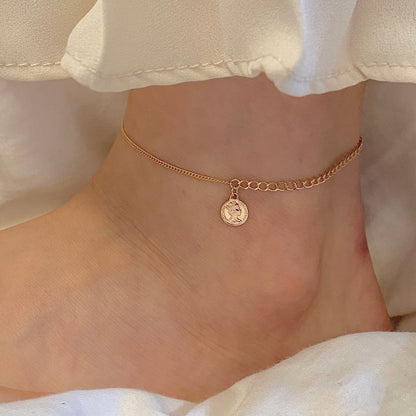 Coin Charm Anklet