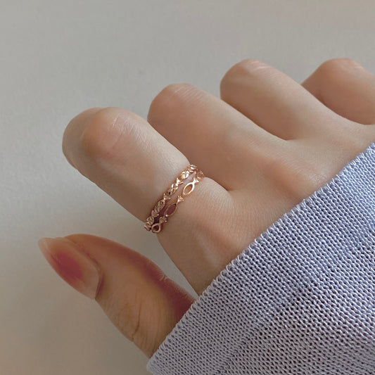 Ichthus Fish Ring