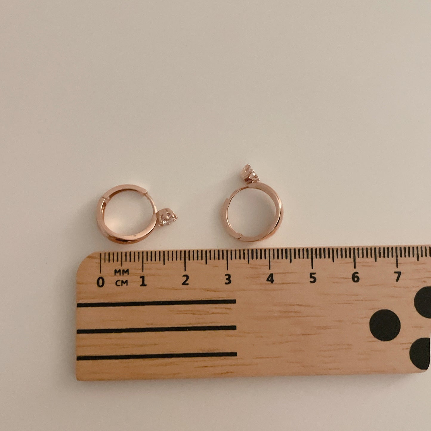 Drop CZ Earrings