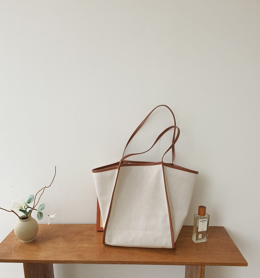 Canvas Shopper Bag