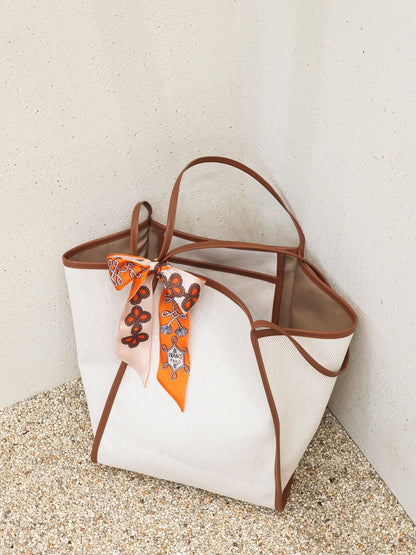 Canvas Shopper Bag
